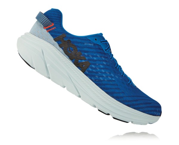 Hoka One One Rincon Mens UK - Royal / Blue Running Shoes - BGSUI7934